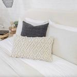 Product Image 3 for Hendrick 20" Handwoven Accent Pillow - Charcoal from Pom Pom at Home