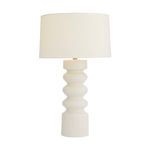 Product Image 3 for Wheaton White Crackle Porcelain Lamp from Arteriors