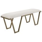 Product Image 4 for Farrah Geometric Bench from Uttermost