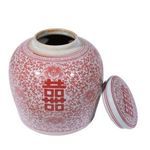 Product Image 4 for Red Double Happiness Melon Jar from Legend of Asia