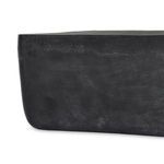 Product Image 17 for Basil Outdoor Large Rectangle Aged Grey Aluminum Coffee Table from Four Hands