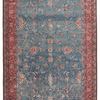 Product Image 1 for Yasha Floral Blue/ Red Rug from Jaipur 