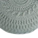 Product Image 2 for Hazel Solid Seafoam Round Pouf from Jaipur 