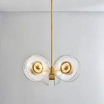 Product Image 5 for Kert 6-Light Small Chandelier - Aged Brass from Hudson Valley