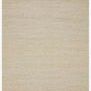 Lily Ivory Rug with subtle, intricate woven texture in an earthy ivory tone, flat woven surface