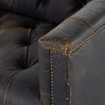Product Image 24 for Maxx Upholstered Destroyed Black Leather Sofa from Four Hands