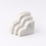 Product Image 4 for Marble White Bookend from BIDKHome