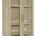Product Image 3 for Cascade Oak & Tempered Glass Display Cabinet from Hooker Furniture