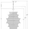 Product Image 13 for Phebe Large Rattan Chandelier from Currey & Company