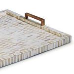 Product Image 6 for Multi Tone Bone And Brass Tray from Regina Andrew Design