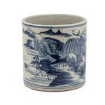 Product Image 6 for Dynasty Blue & White Orchid Pot from Legend of Asia