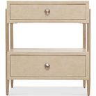 Product Image 4 for Westwood Two-Drawer Polished Limestone Nightstand from Hooker Furniture