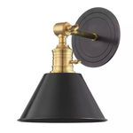Product Image 1 for Garden City 1 Light Bronze/Gold Wall Sconce from Hudson Valley