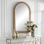 Product Image 3 for Cape Arched Rattan Mirror from Uttermost