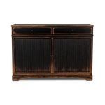 Product Image 1 for Turner Worn Black Pine Cabinet from Four Hands