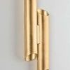 Rylane Wall Sconce displayed with tubes reversed, emphasizing different tube alignment.