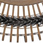 Product Image 2 for Grove Braided Mirror in Grey & Natural Bamboo from Jamie Young