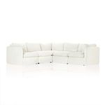 Product Image 1 for Andre Slipcover 5-Piece Sectional - Broadway Snow from Four Hands