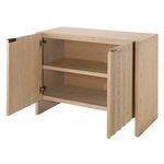 Product Image 5 for Finley Fluted Two Door Pale Oak Cabinet from Jamie Young