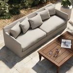 Product Image 9 for Dade Stone Grey Outdoor Sofa from Four Hands