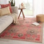 Product Image 5 for Faron Medallion Pink/ Tan Rug from Jaipur 