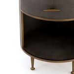 Product Image 7 for Shagreen Round Nightstand from Four Hands