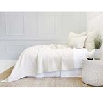 Product Image 2 for Hampton Linen Twin Quilt - Cream from Pom Pom at Home