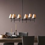 Product Image 15 for Dodie Jet Black Iron Chandelier from Four Hands