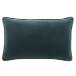 Product Image 6 for Lyla Solid Teal/ Cream Lumbar Pillow from Jaipur 