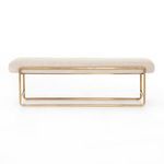 Product Image 10 for Sled Bench Thames Cream from Four Hands