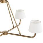 Product Image 15 for Dudley Aged Brass White Chandelier from Four Hands