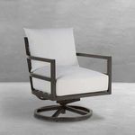 Product Image 16 for Santa Barbara Slate Gray Aluminum Swivel Rocker from Summer Classics