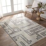 Product Image 5 for Bungalow Modern Geometric Gray/ Cream Rug - 4' x 6' from Jaipur 