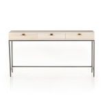 Product Image 15 for Trey Dove Poplar Modular Writing Desk with Leather Pulls from Four Hands