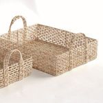 Product Image 2 for Juliet Abaca Nesting Rectangular Trays, Set Of 2 from Napa Home And Garden