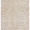 Kimball Animal Ivory Gold Rug with leopard print pattern in ivory, gold, and bronze tones, full view