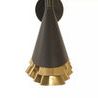 Product Image 3 for Ruffle Sconce, Black/Brass from Phillips Collection