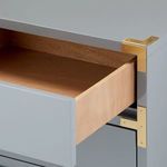 Product Image 4 for Victoria 3-Drawer Side Table from Villa & House