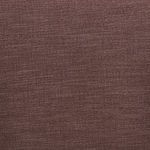 Close-up of rich textured deep purple upholstery fabric on stool seat
