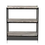 Product Image 4 for Felix Iron Nightstand - Hammered Grey W/Clear Powder Coat from Four Hands