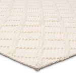 Product Image 2 for Ankine Handmade Trellis White Rug from Jaipur 