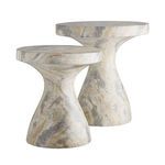 Product Image 6 for Serafina Large Faux Marble Concrete Accent Table from Arteriors