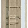 Product Image 7 for Cascade Oak & Tempered Glass Display Cabinet from Hooker Furniture