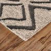Product Image 2 for Enzo Taupe / Black Diamond Patterned Area Rug - 2'6" x 8' from Feizy Rugs