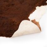 Product Image 5 for Brown And White Cowhide Rug from Four Hands
