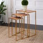 Product Image 2 for Uttermost Copres Oxidized Nesting Tables Set/3 from Uttermost