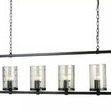 Product Image 1 for Longhope Rectangular Chandelier from Currey & Company