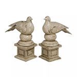 Product Image 1 for Doves On Pedestals from Elk Home