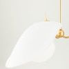 Product Image 10 for Frond 3-Light Textured Gold Leaf Pendant Light from Hudson Valley