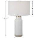 Product Image 6 for Albany White Farmhouse Table Lamp from Uttermost